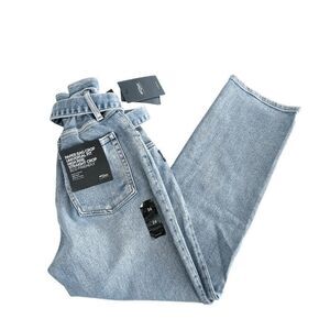 Silver Jeans Co. Womens Denim Pants High Rise Universal Fit Straight Blue Sz 26